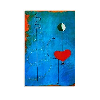 Amazon.co.jp: Joan Miro ジョアン・ミロ(ハートリング ブルー